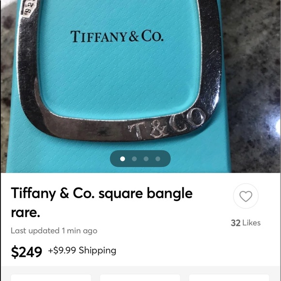 1837 tiffany and company toggle square bracelet - Picture 5 of 5